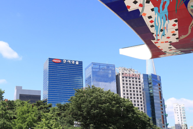 ▲한미약품 본사 전경 (사진제공=한미약품)