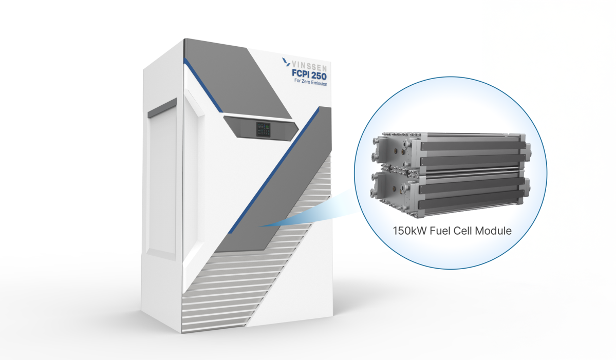 ▲빈센 250kW 연료전지시스템 내 모듈 이미지