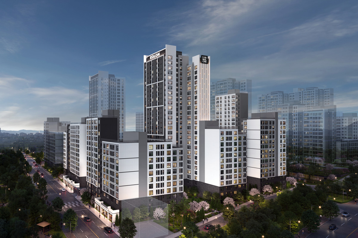 ▲면목역3의8구역 가로주택정비사업 조감도. (사진제공=코오롱글로벌)