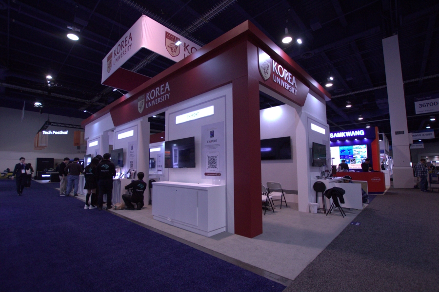▲고려대학교 창업지원단 CES
