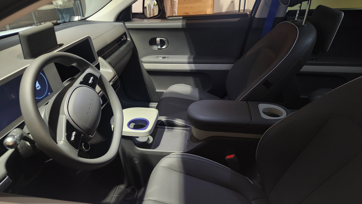 ▲현대차 모셔널의 아이오닉 5 로보택시. 김채빈 기자 @chaebi