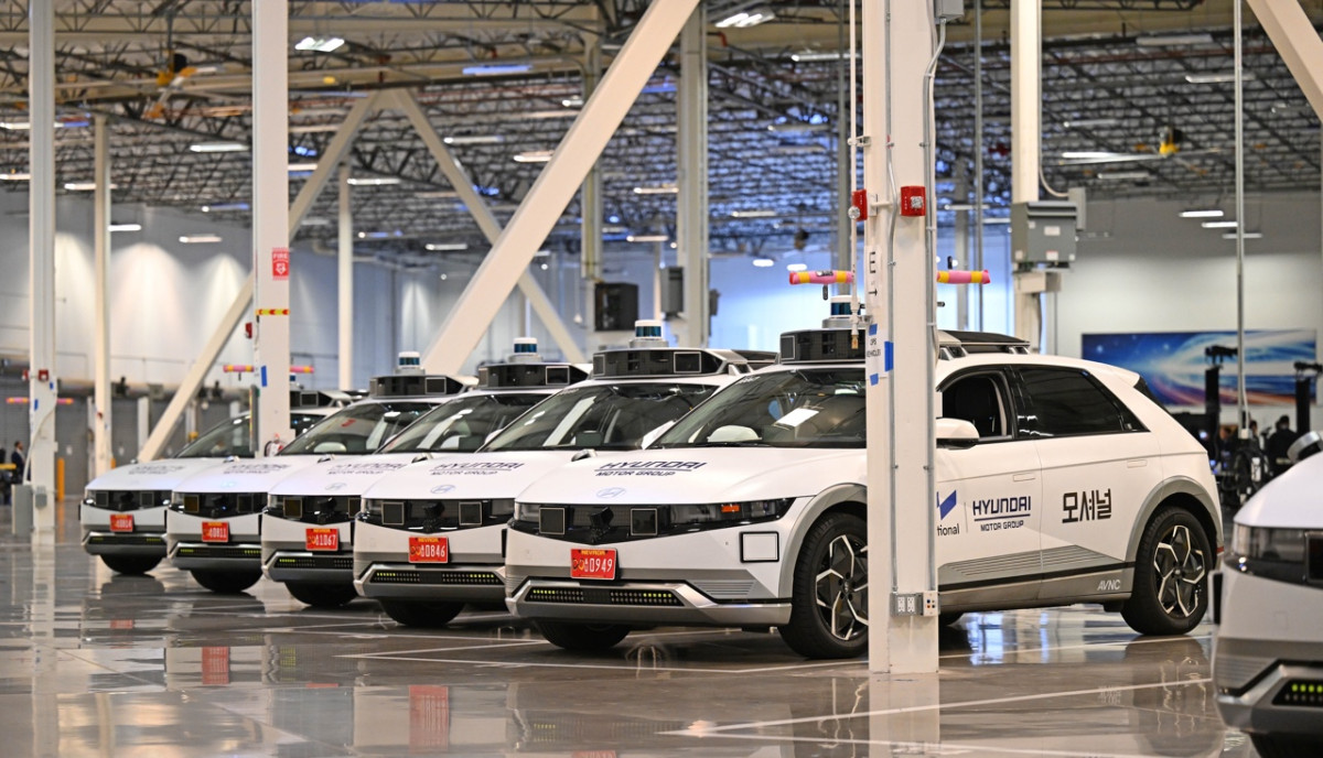 ▲현대차 모셔널의 '무인 로보택시'.  (사진=현대차)