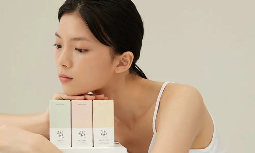 ▲K뷰티 브랜드 '조선미녀' 광고 컷 (사진제공=구다이글로벌)