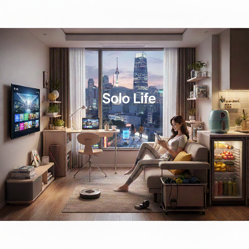 ▲"나혼자 산다" 대한민국 나홀로족 1000만 시대 (이미지=Gemini)