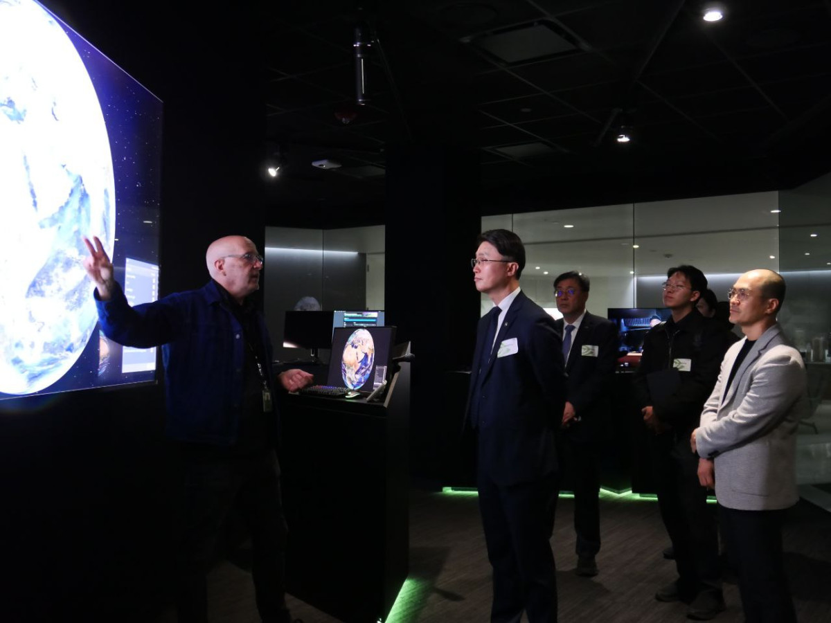 ▲9일 류제명 과학기술정보통신부 제2차관이 미국 캘리포니아주에 위치한 엔비디아를 방문했다. (사진제공=과기정통부)