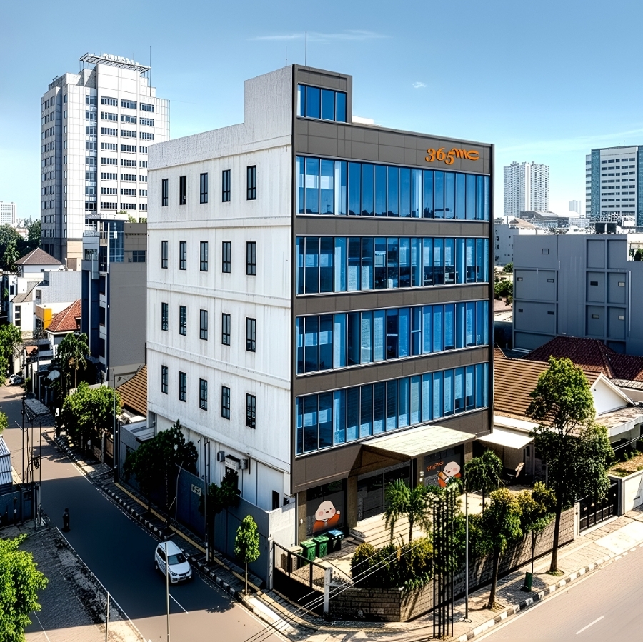 ▲365mc 인도네시아 4호점 빌딩 AI 조감도 (365mc)