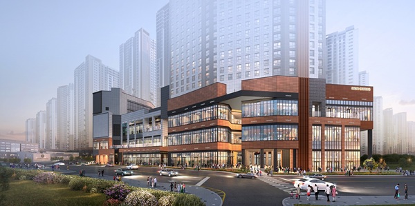 ▲'이문 아이파크 자이 I-CANVAS' 투시도 