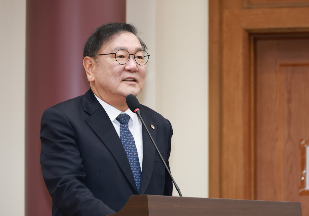 ▲김태년 더불어민주당 의원이 지난해 11월 18일 서울 여의도 국회 의원회관에서 열린 '경제는 민주당' 세미나에서 인사말을 하고 있다. 사진=뉴시스