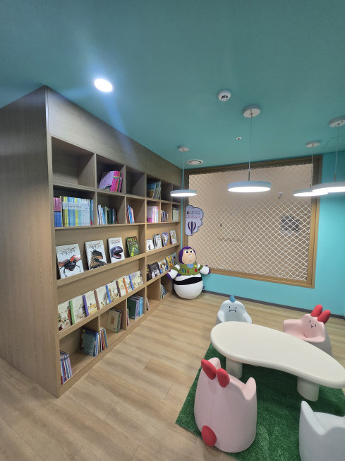 ▲성공 스페이스에 마련된 키즈&워크 라운지 (윤희성 기자 yoonheesung@)