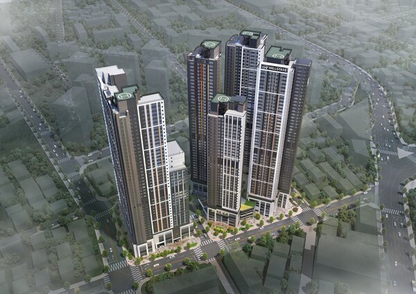 ▲'힐스테이트 선암호수공원' 조감도