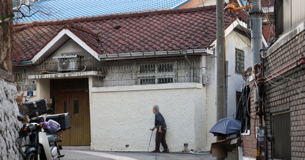 ▲서울의 노년층 1인가구 밀집 지역의 모습 (뉴시스)