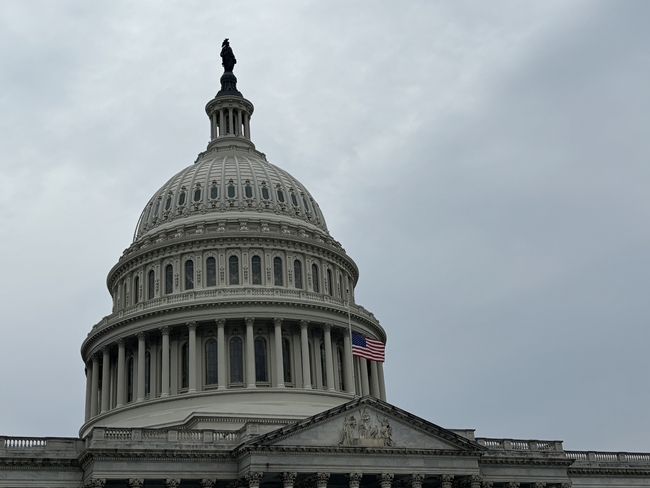 ▲미국 국회의사당 모습. (뉴시스)