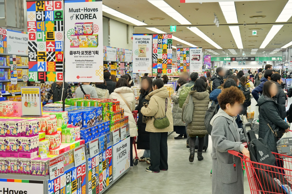 ▲롯데마트 제타플렉스 서울역점 매장 전경 (사진제공=롯데마트)