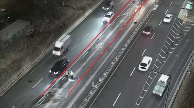 ▲성산대교 일대 정체…추돌사고·결빙 (출처=서울특별시 교통정보센터 홈페이지)