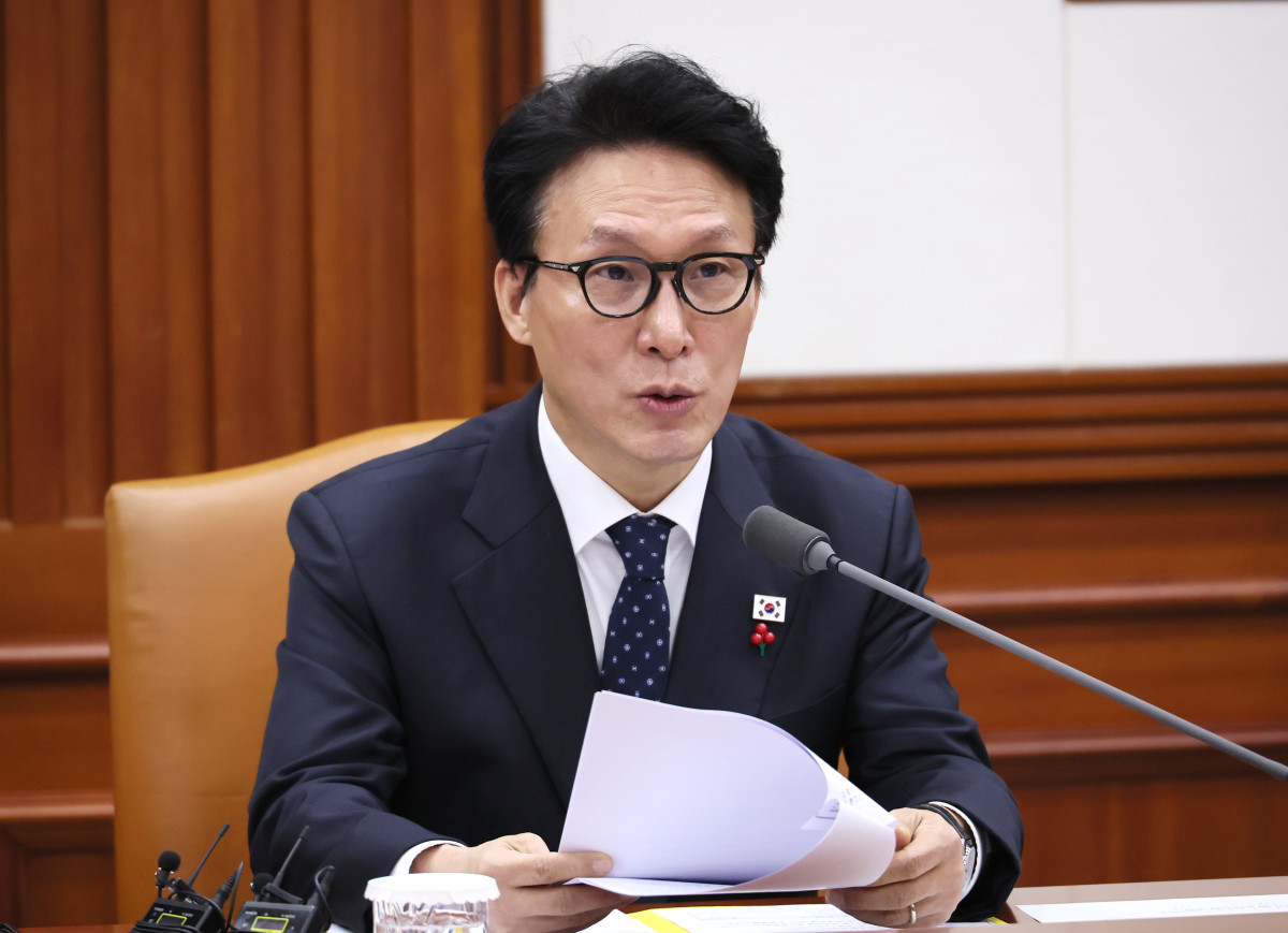 ▲김민석 국무총리가 15일 서울 종로구 정부서울청사에서 열린 국가정책조정회의에서 발언하고 있다. (연합뉴스)