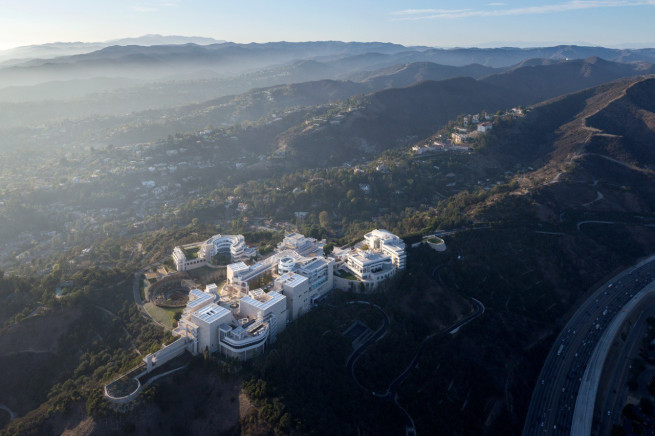 ▲마이어 아키텍츠의 대표작 LA 게티센터. (사진제공=대우건설)