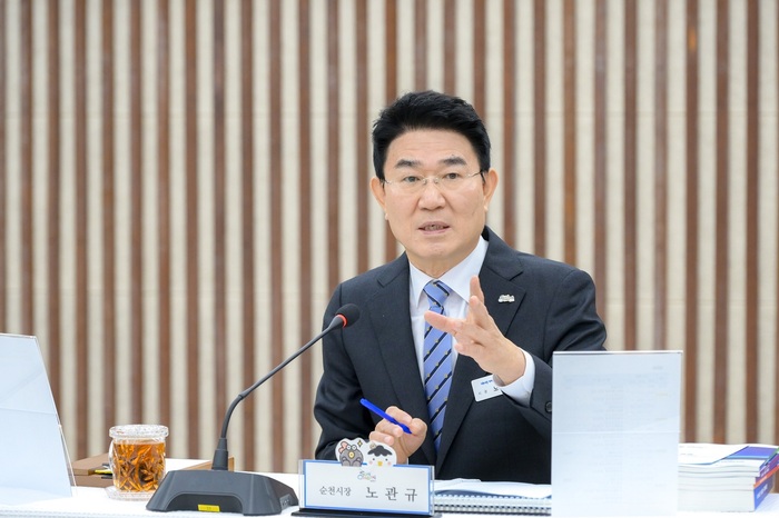 ▲노관규 순천시장 (사진제공=순천시)