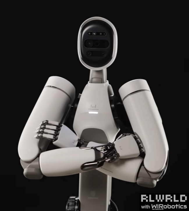 ▲리얼월드 휴머노이드 로봇. (사진제공=롯데호텔앤리조트)