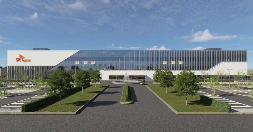 ▲SK하이닉스 미국 인디애나 공장 조감도. (사진제공=SK하이닉스)
