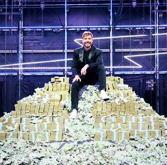 ▲유튜버 미스터 비스트. (출처=미스터 비스트 SNS 캡처)