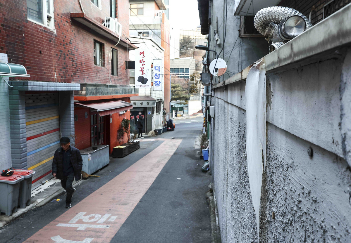 ▲서울 중구 동자동 쪽방촌 (뉴시스)