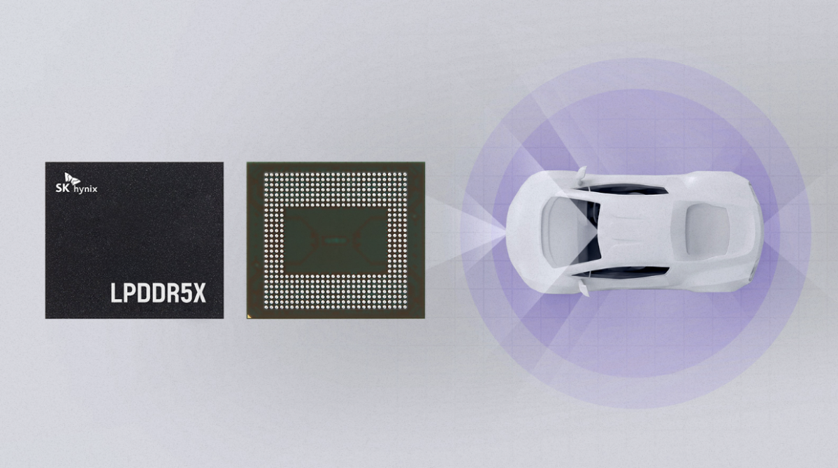 ▲ASIL-D 제품 인증을 획득한 SK하이닉스 LPDDR5X (사진-SK하이닉스 뉴스룸)