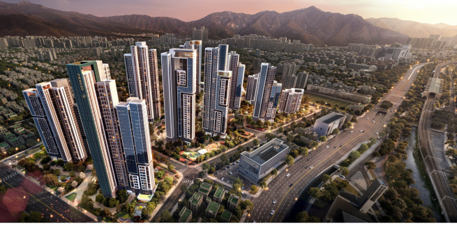 ▲‘푸르지오 그라니엘’ 조감도. (사진제공=대우건설)