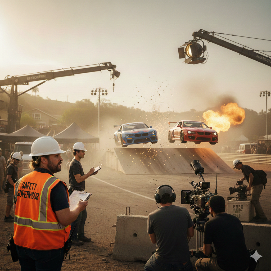 ▲영화산업 명예안전감독관을 형상화한 이미지 (이미지=Gemini)