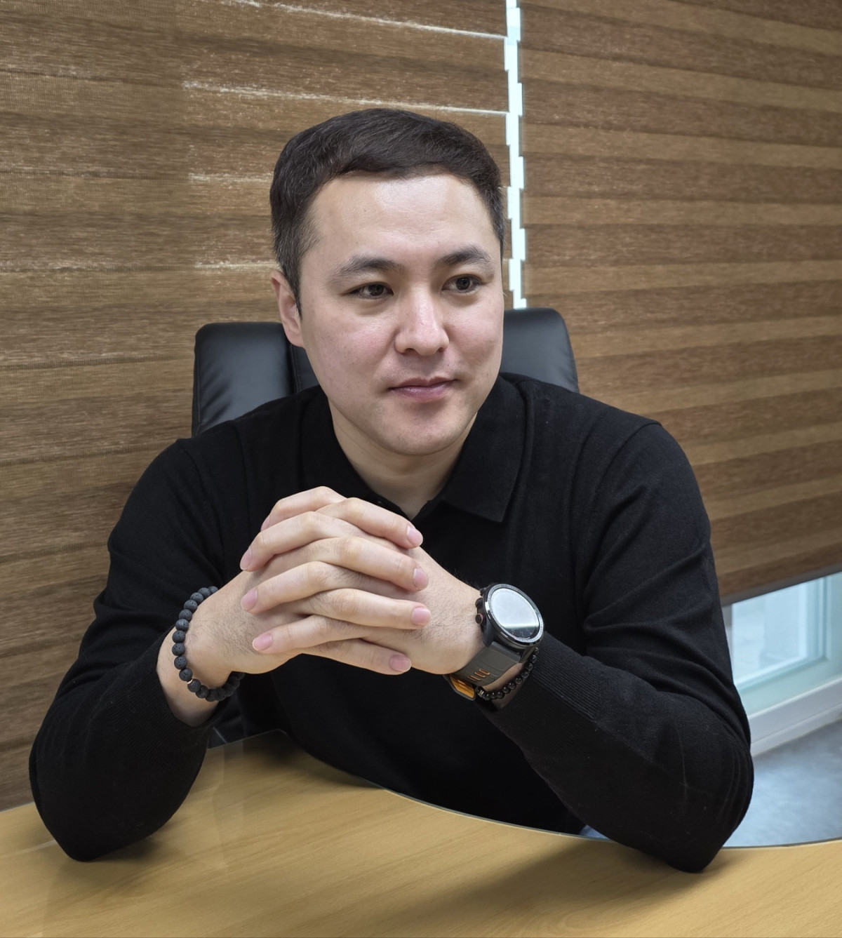 ▲인터뷰에 응하고 있는 한국휴먼케어 김민주대표  (사진제공=한국)