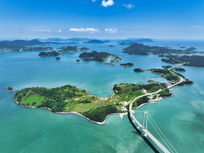 ▲ 전남도 여수시 화정면에 딸린 개도 섬. (사진제공=여수시)