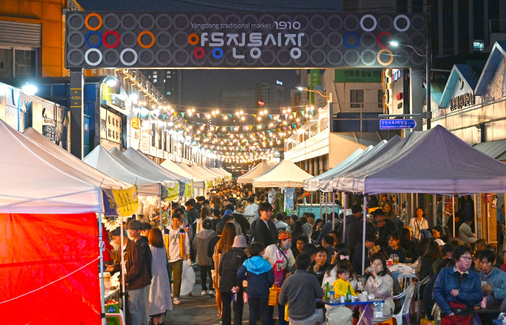 ▲광주시 양동시장 전경. (사진제공=광주시)