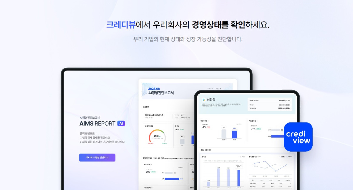 ▲AI 기반 경영진단보고서. (사진제공=더존비즈온)
