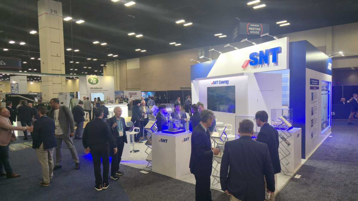 ▲미국“파워젠 인터내셔널 2026”참가 사진  (사진제공=SNT그룹)