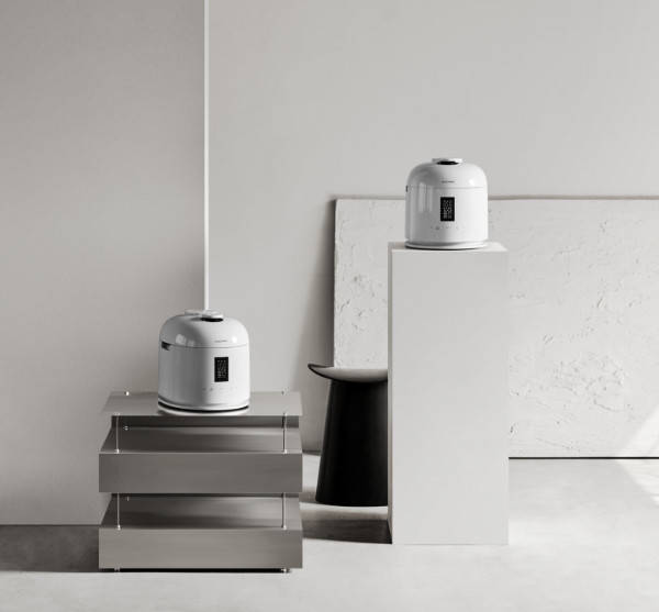 ▲‘123 밥솥’ 글로시 퓨어 화이트. (사진제공=쿠첸 )