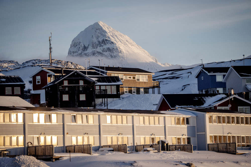 ▲20일(현지시간) 그린란드 수도 누크의 전경. (로이터/연합뉴스)