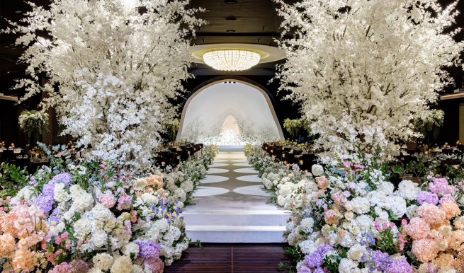 ▲웅진프리드라이프가 전략적 투자를 통해 확보한 프리미엄 웨딩홀 ‘강남 그랜드힐컨벤션’ 전경 (사진제공=웅진프리드라이프)