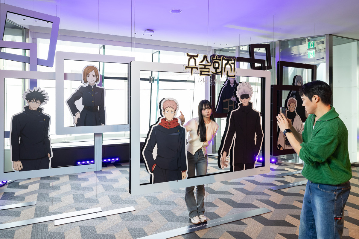 ▲주술회전 컬래버 전시 흥행몰이 (사진제공=서울랜드)