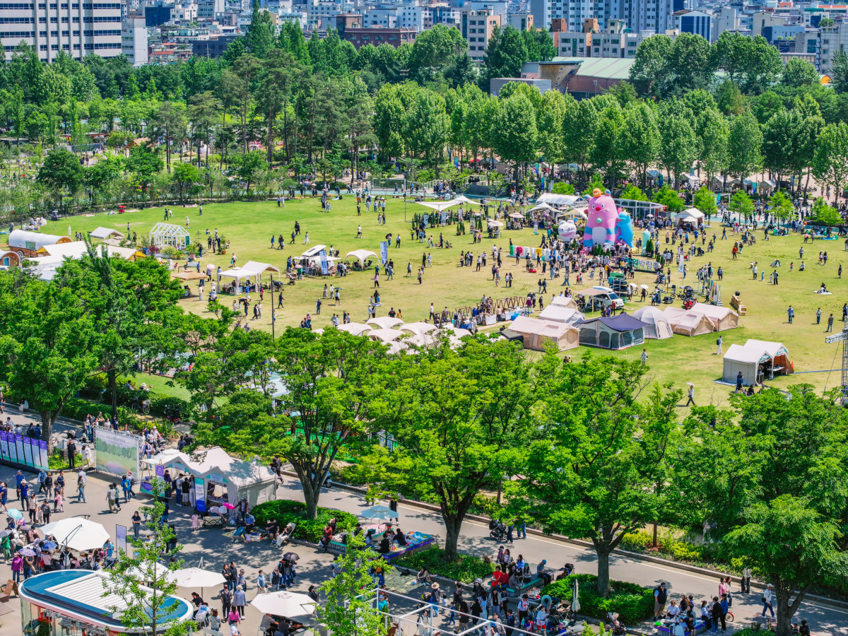 ▲2025 서울국제정원박람회 행사장 전경 (서울시)