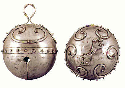 ▲통일신라 순은말방울 (사진제공=한국마사회)