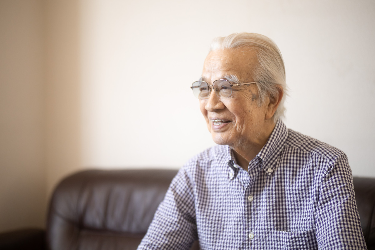 ▲에세이 ‘90세, 남자의 혼자 사는 법’을 펴낸 일본 문단의 원로 작가 아토다 다카시. (출판사 신조사 제공)