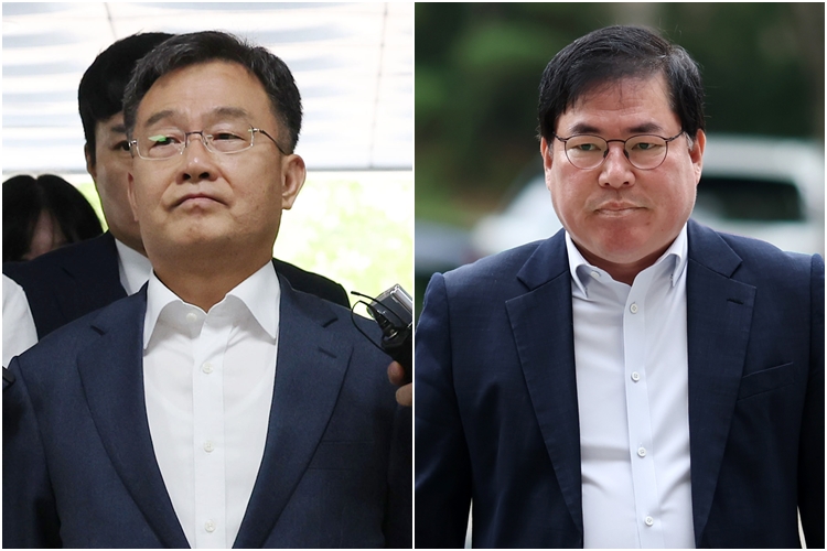 ▲ 왼쪽부터 김만배 씨, 유동규 전 성남도시개발공사 본부장. (연합뉴스)