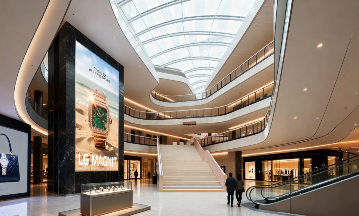 ▲LG전자가 스페인 바르셀로나에서 3일(현지시간) 개막하는 'ISE 2026'에서 초고화질 사이니지 'LG 매그니트' 신제품을 발표한다. (자료제공=LG전자)