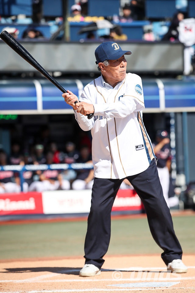 ▲김성길 선생. (사진제공=NC 다이노스)