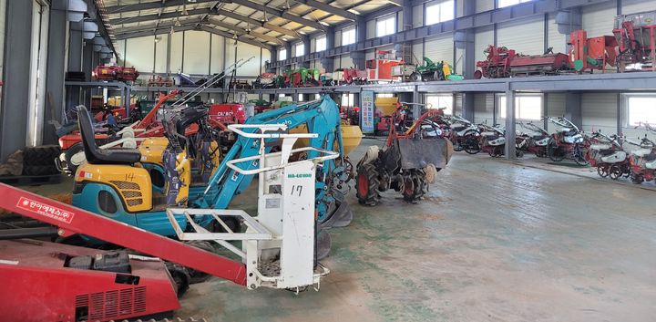 ▲전남 농기계임대사업소. (사진제공=전남도)