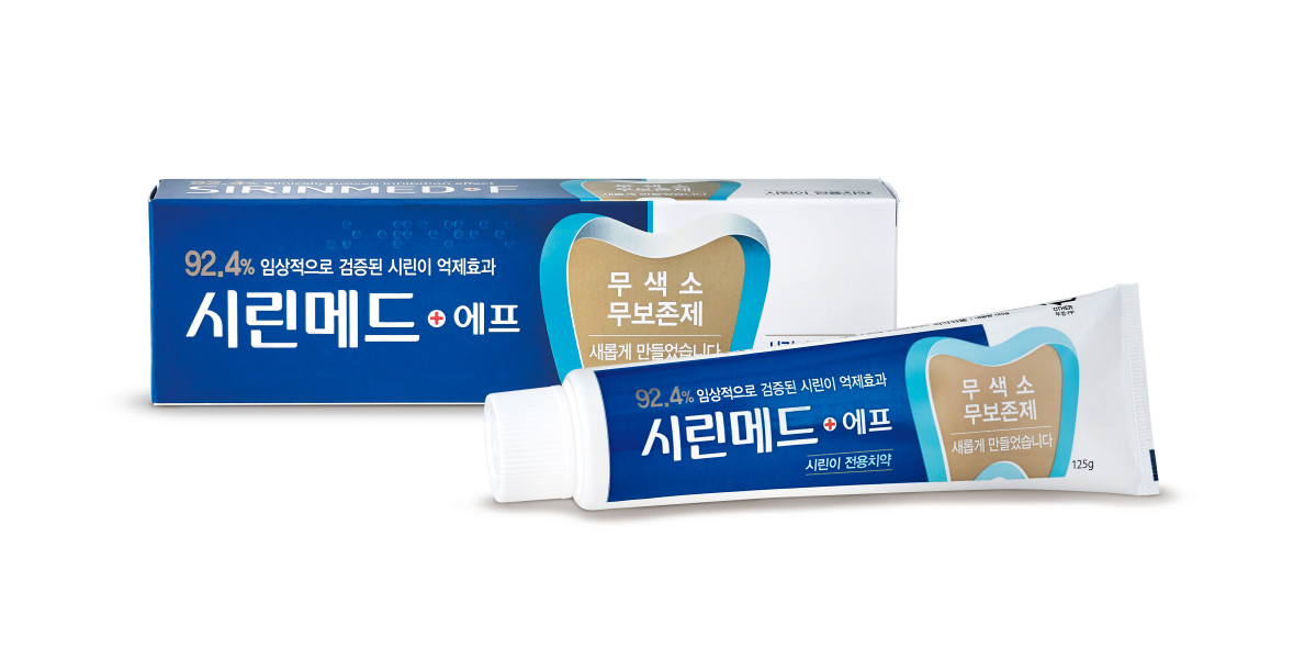 ▲시린메드에프 치약 제품 이미지 (사진제공=부광약품)