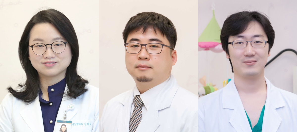 ▲(왼쪽부터) 김혜리 서울아산병원 소아청소년종양혈액과 교수, 오석희 서울아산병원 소아청소년전문과 교수, 남궁정만 서울아산병원 소아외과 교수 (서울아산병원)