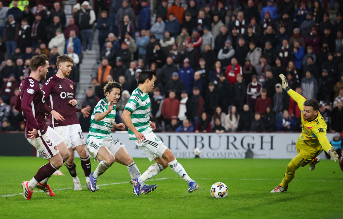 ▲양현준의 득점 장면 (로이터/연합뉴스)