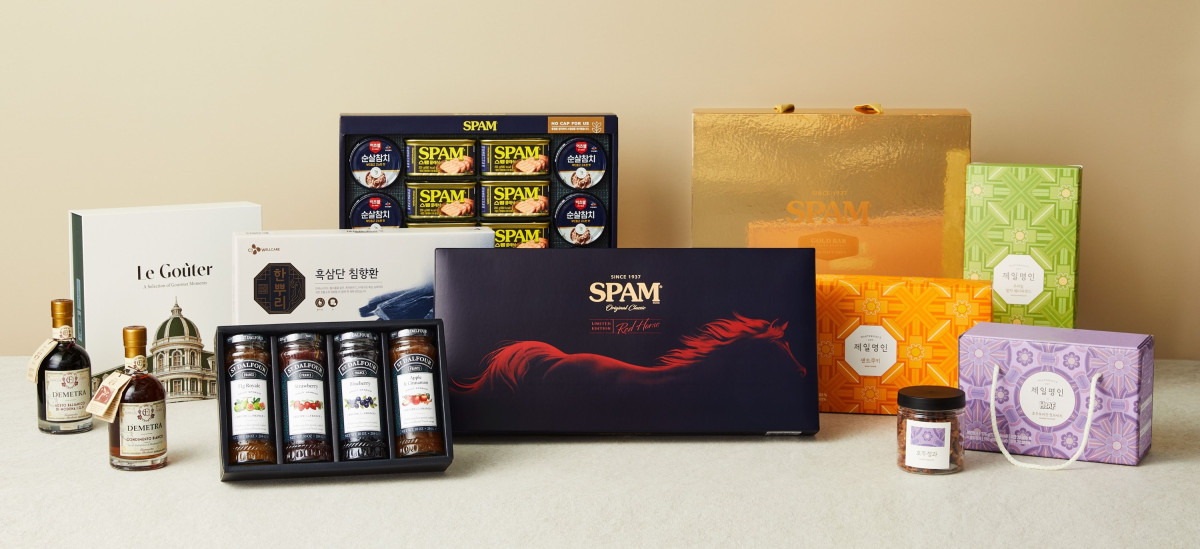 ▲ CJ제일제당 설 선물세트 모음 (사진제공=CJ제일제당)