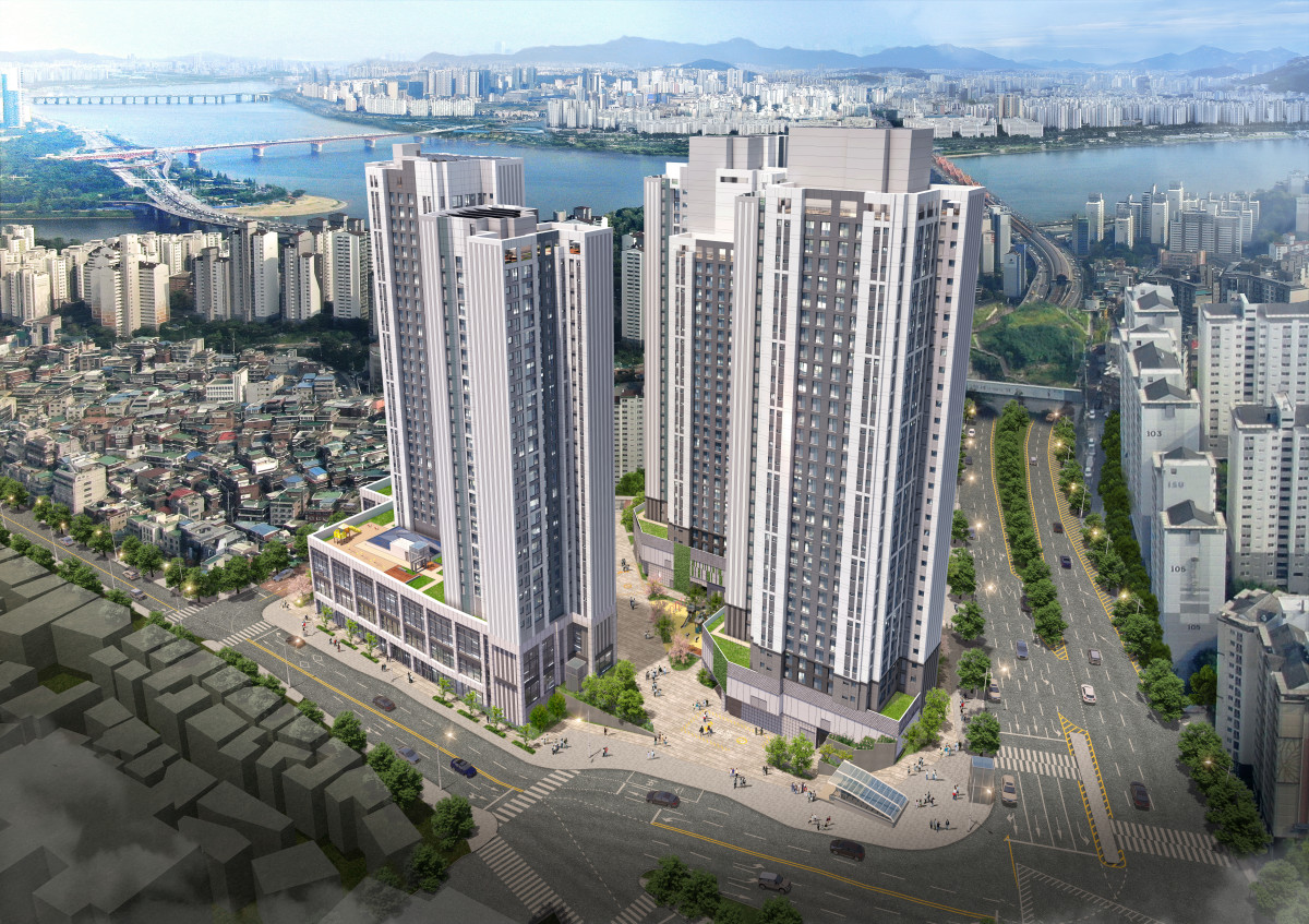 ▲금호역세권 장기전세주택사업 조감도 (서울시 제공)