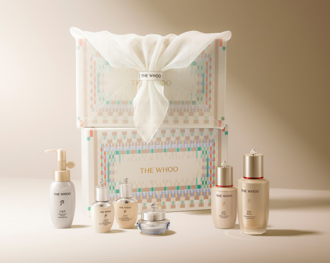 ▲LG생활건강 더후 비첩 자생에센스 2종 선물세트. (사진제공=LG생활건강)